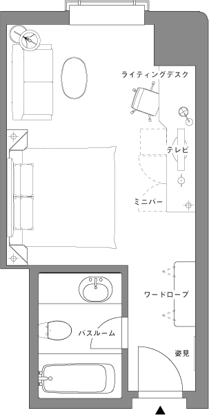 Double Room (superior) plan