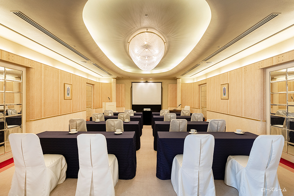 Private Dining  An orchid  Banquet hall image.