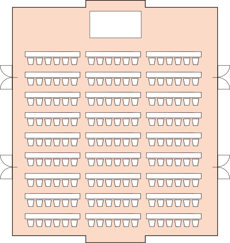 Classroom  160 people.