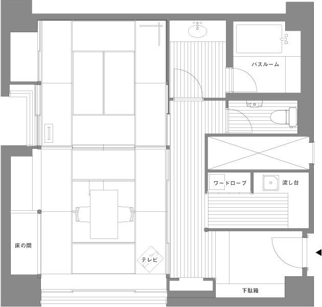 Japanese Room  Plan.